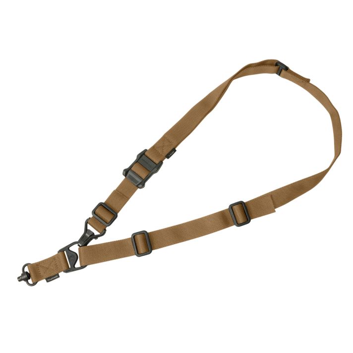 Magpul MAG515COY MS3 Single QD Sling GEN2 Coyote Tan Nylon 48"-60" OAL Adjustable One-Two Point Rifle