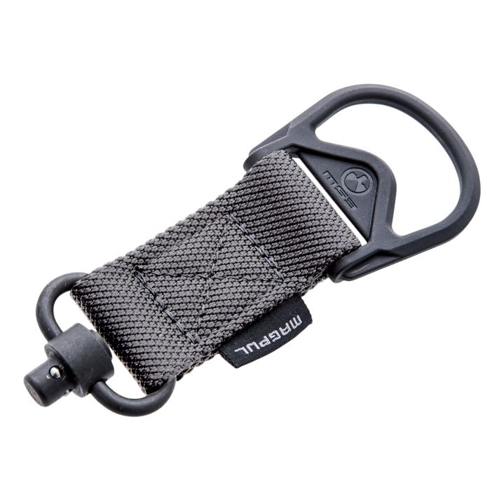 Magpul MAG517-GRY MS1/MS3 QD Sling Adapter Gray Manganese Phosphate Steel Polymer
