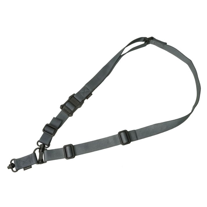 Magpul MAG518GRY MS4 Sling GEN2 Stealth Gray Nylon 48"-60" OAL Adjustable One-Two Point AR Platform