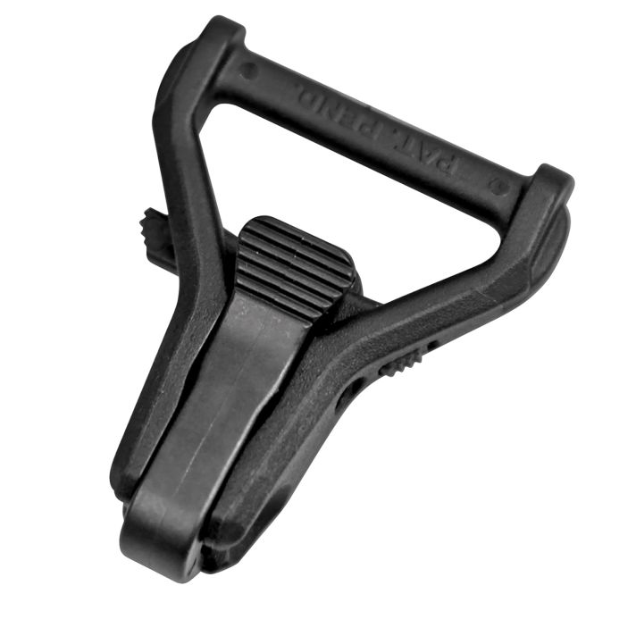 Magpul MAG541-BLK ParaclipCompatible w/ Magpul ASAP Plate/RSA/MSA & SGA Receiver Sling Mounts Black Steel