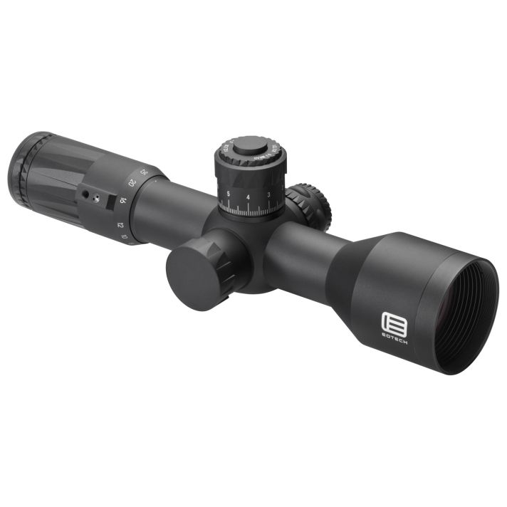 Eotech VDU525FFMD3 Vudu FFP Black Anodized 5-25x50mm 34mm Tube Illuminated MD3 MRAD Reticle Features Throw Lever