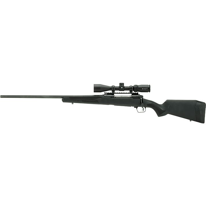 Savage Arms 57319 110 Apex Hunter XP 243 Win 4+1 22", Matte Black Metal, Synthetic Stock, Vortex Crossfire II 3-9x40mm Scope, Left Hand