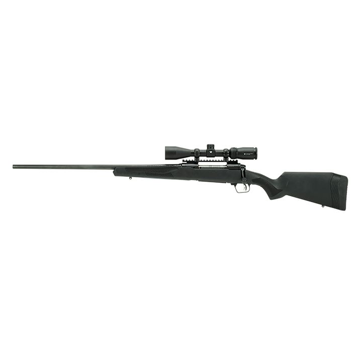Savage Arms 57326 110 Apex Hunter XP 7mm Rem Mag 3+1 24", Matte Black Metal, Synthetic Stock, Vortex Crossfire II 3-9x40mm Scope, Left Hand
