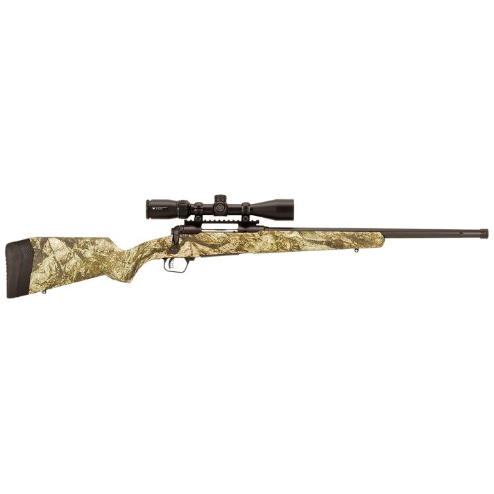 Savage Arms 57357 110 Apex Predator XP 22-250 Rem 4+1 20", Matte Black Metal, Mossy Oak Mountain Country Synthetic Stock, Vortex Crossfire II 4-12x44mm