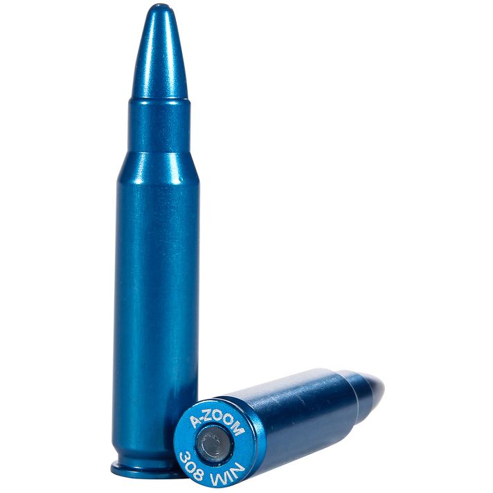 A-Zoom 12328 Blue Snap Caps Rifle 308Win 10Pack