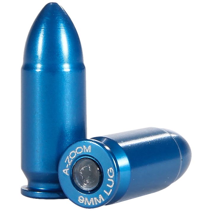 A-Zoom 15316 Blue Snap Caps Pistol 9mm Luger 10 Pack