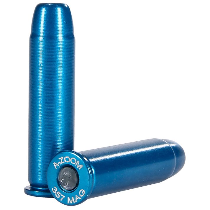 A-Zoom 16319 Blue Snap Caps Revolver 357Mag 12Pack