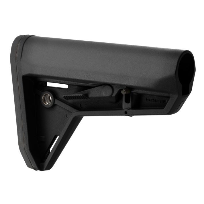 Magpul MAG347-BLK MOE SL Carbine Stock Black Synthetic for AR-15/M16/M4 with Mil-Spec Tube (Tube Not Included)