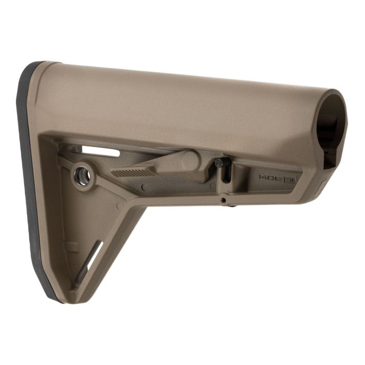 Magpul MAG347-FDE MOE SL Carbine Stock Flat Dark Earth Synthetic for AR-15, M16, M4 with Mil-Spec Tube (Tube Not Included)