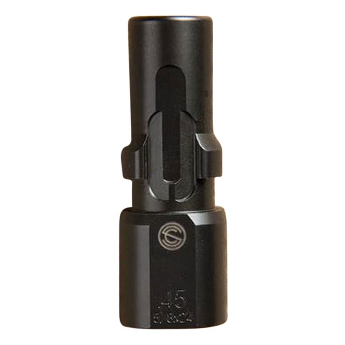 SilencerCo AC2605 3-Lug Muzzle Device Black with .578"x28 Threads for 45 ACP