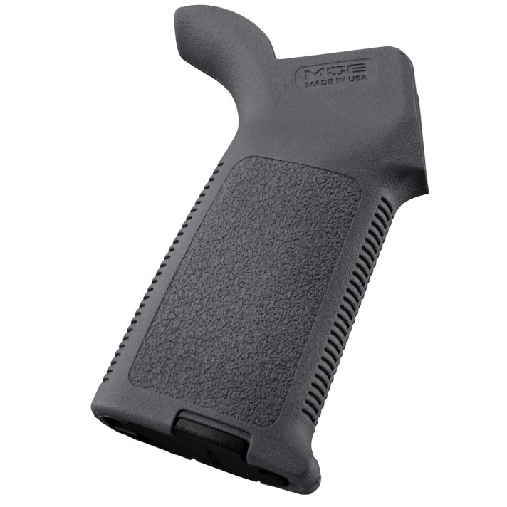 Magpul MAG415-GRY MOE Grip Aggressive Textured Gray Polymer for AR-15, AR-10, M4, M16, M110, SR25