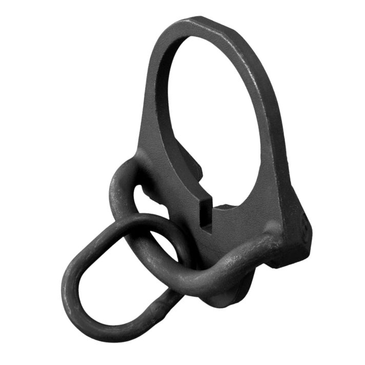Magpul MAG500-BLK ASAP Sling Attachment AR-15/M4 Compatible w/ Mil-Spec & Commercial Buffer Tubes Black Steel Ambidextrous