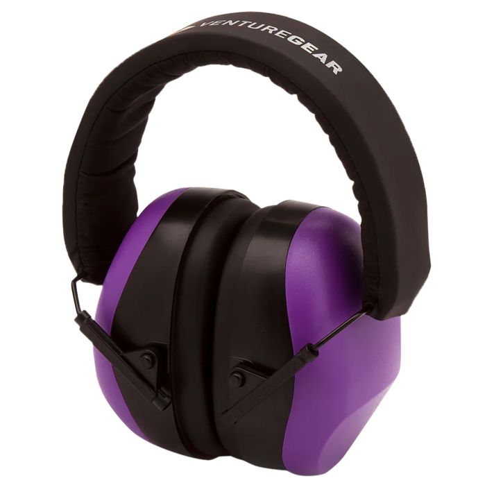 Pyramex VGPM8065C Venture Gear V80 Muff Foam 26 dB 32 dB Over the Head Purple/Black Adult 1 Pair