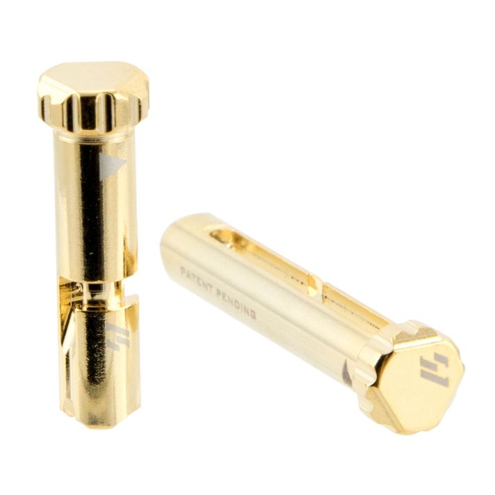 Strike AR10SHIFTG Shift PinsQuick Detach AR-10 Gold Steel