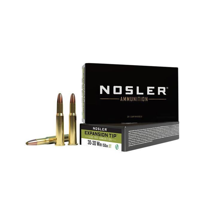 Nosler 40670 E-Tip30-30Win 150gr E Tip Lead Free 20 Per Box/10 Case