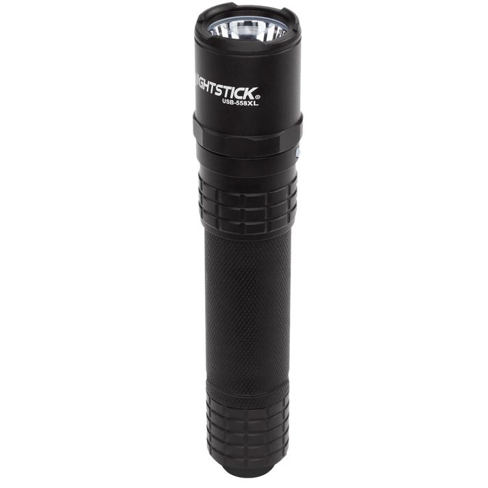 Nightstick USB558XL USB Tactical FlashlightBlack Anodized 125/450/1100 Lumens White LED