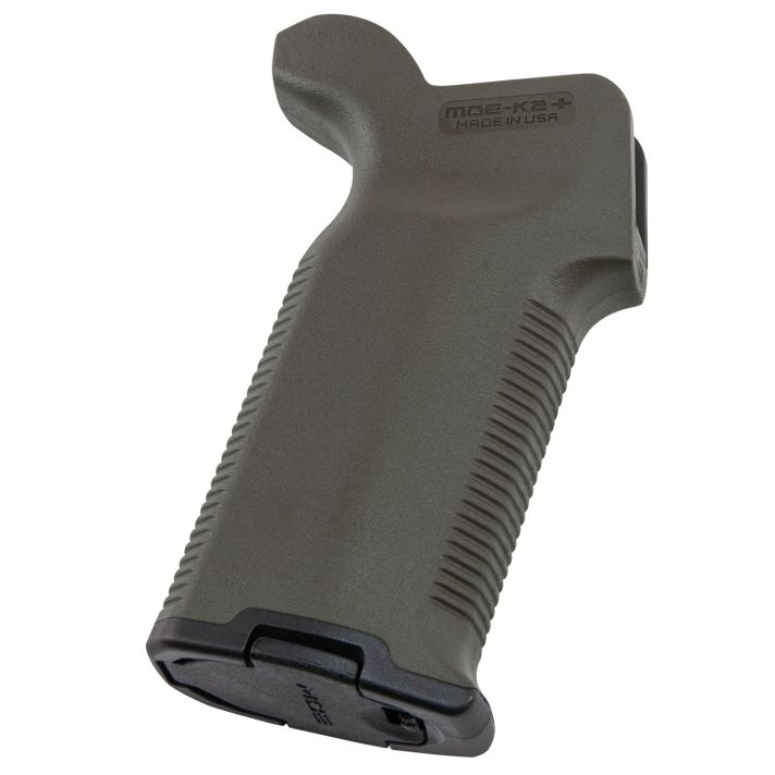 Magpul MAG532-ODG MOE-K2+ Grip OD Green Polymer for AR-15, AR-10, M4, M16, M110, SR25