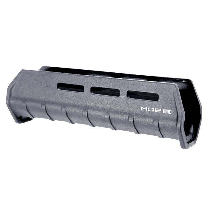 Magpul MAG494-GRY MOE M-LOK Handguard made of Polymer with Stealth Gray Finish for Mossberg 590, 590A1