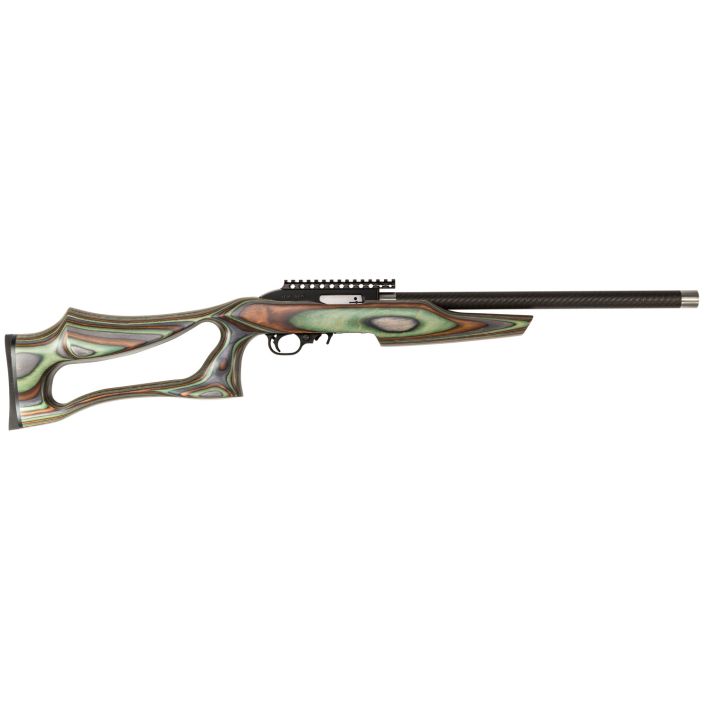 Magnum Research SSEFC22G Magnum Lite SwitchBolt Full Size 22 LR 10+1 17" Black Anodized Carbon Steel/Threaded Barrel, Black w/Integral Scope Base Receiver, Camo Fixed Thumbhole Stock, Right Hand