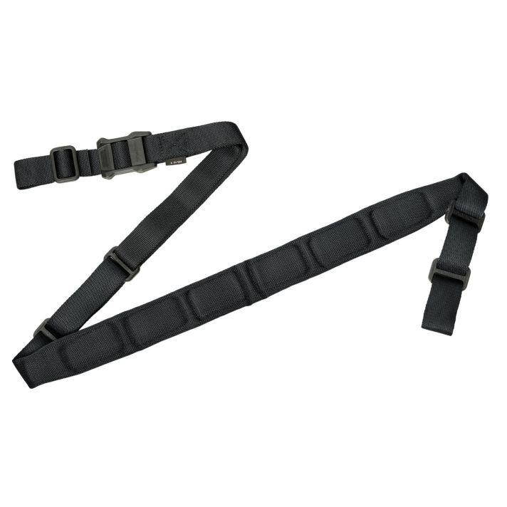 Magpul MAG545BLK MS1 Sling Black Nylon 48"-60" OAL Padded Two-Point Rifle