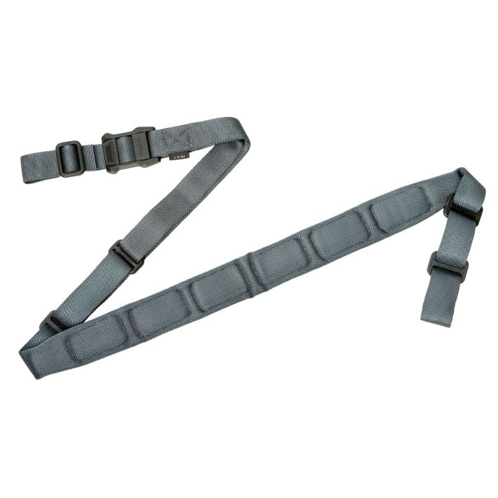 Magpul MAG545GRY MS1 Sling Gray Nylon 48"-60" OAL Padded Two-Point Rifle