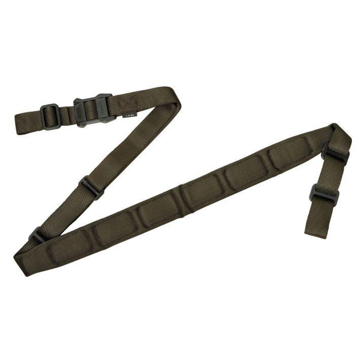 Magpul MAG545RGR MS1 Sling Ranger Green Nylon 48"-60" OAL Padded Two-Point Rifle