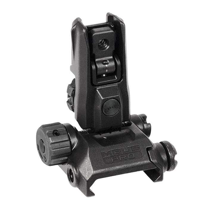 Magpul MAG527-BLK MBUS Pro LR Adjustable Sight RearBlack Adjustable for AR-15