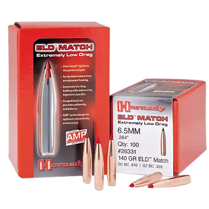 Hornady 28403 ELD Match7mm .284 162 gr Extremely Low Drag Match 100 Per Box/ 15 Case