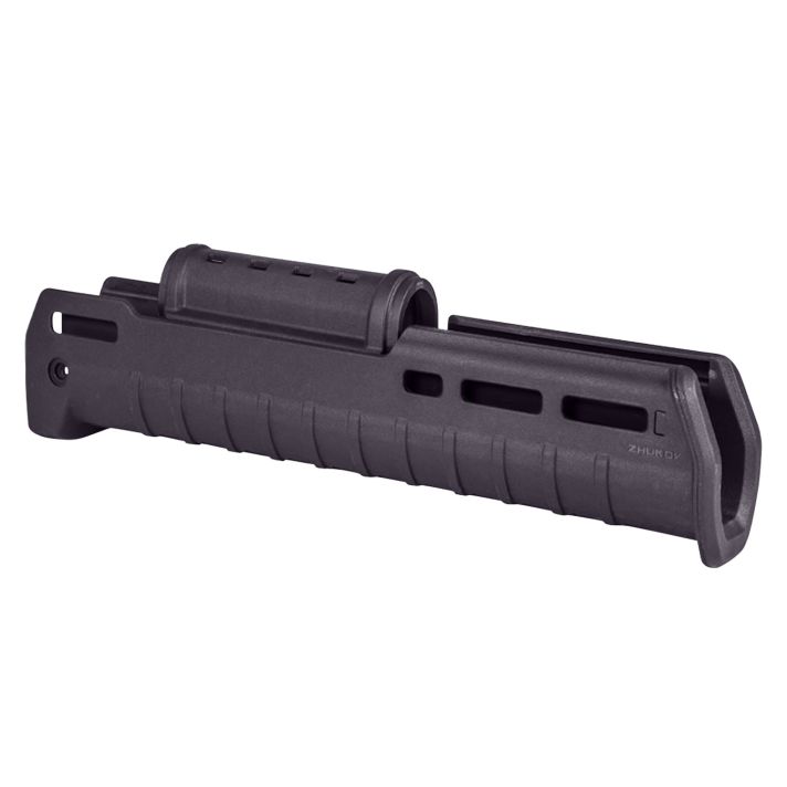 Magpul MAG586-PLM ZHUKOV Handguard made of Polymer with Plum Finish & 11.70" OAL for AK-Platform