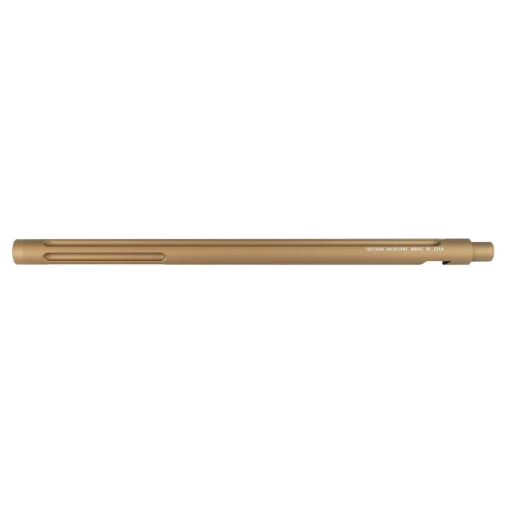 Tactical Solutions 1022TEQS X-Ring Barrel 22 LR 16.50" Quicksand FinishAluminum Material Bull with Fluting & Threading for Ruger 10/22