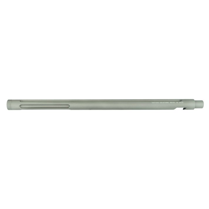 Tactical Solutions 1022TEGMG X-Ring Barrel 22 LR 16.50" Gunmetal Gray Finish Aluminum Material Bull with Fluting & Threading for Ruger 10/22