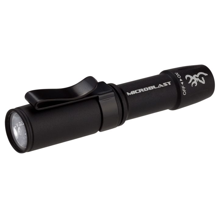 Browning 3712114 Microblast AAA FlashlightBlack 72 Lumens White Nichia LED