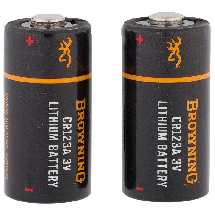 Browning 3742000 CR123A Lithium Batteries3 Volt 1 (2 PK)