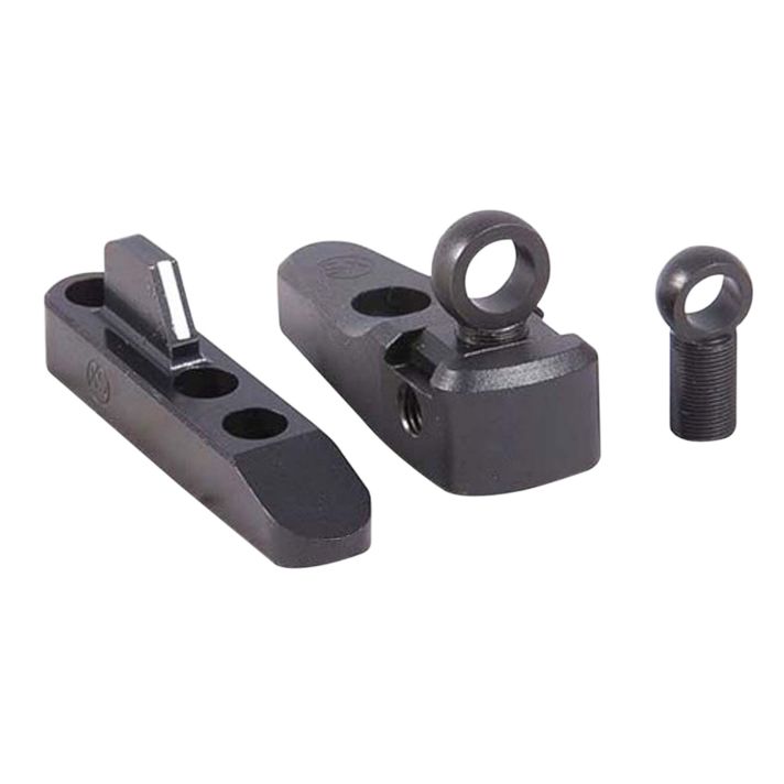 XS Sights ML00135 Marlin Ghost Ring WS SightsAdjustable Black with White Stripe Front Ghost Ring Rear Sight