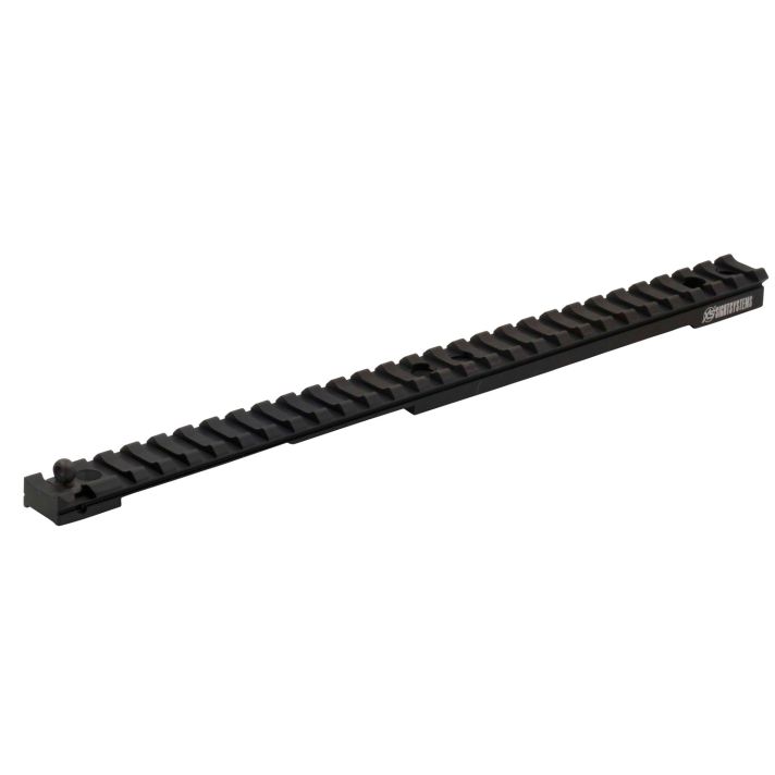 XS Sights RU5000RN GunSite Scout Rifle Scope Mount with Integrated Ghost RingBlack Anodized 0 MOA