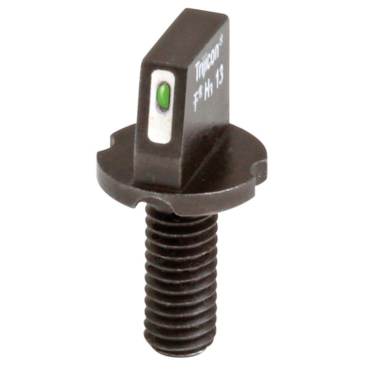 XS Sights AR20016 AR-15 A2 Tritium Front SightBlack Mil-Spec Green with White Outline for AR-15