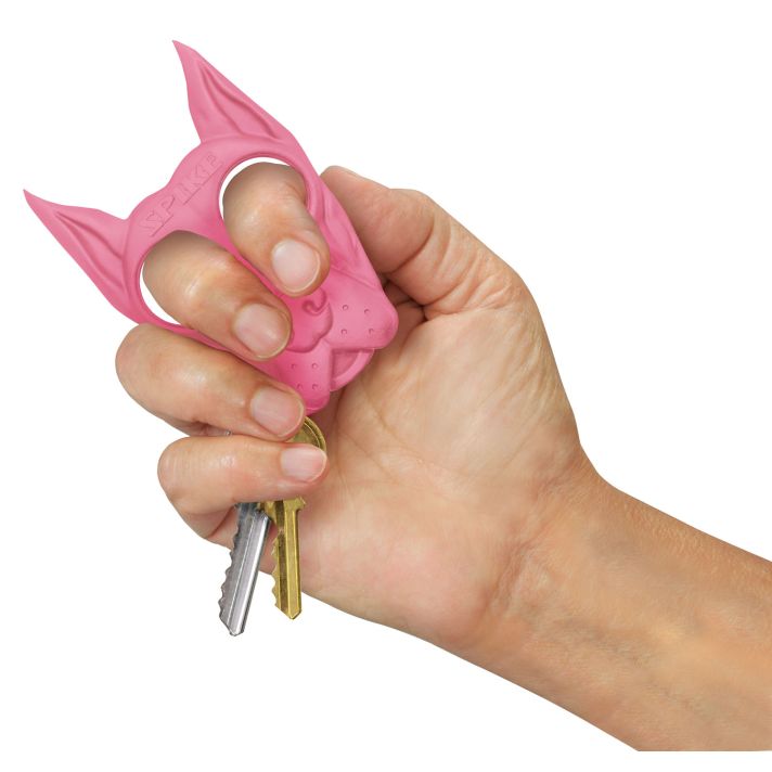 PSP SPIKEPK Spike Key ChainPink ABS Plastic