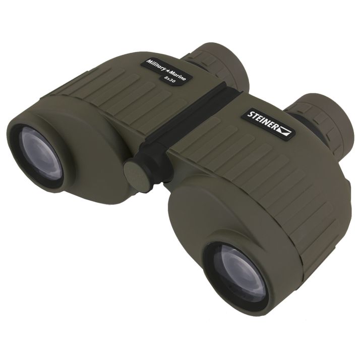 Steiner 2033 Military-Marine8x30mm Porro Prism, Sports-Auto Focus, OD Green Makrolon w/Rubber Armor
