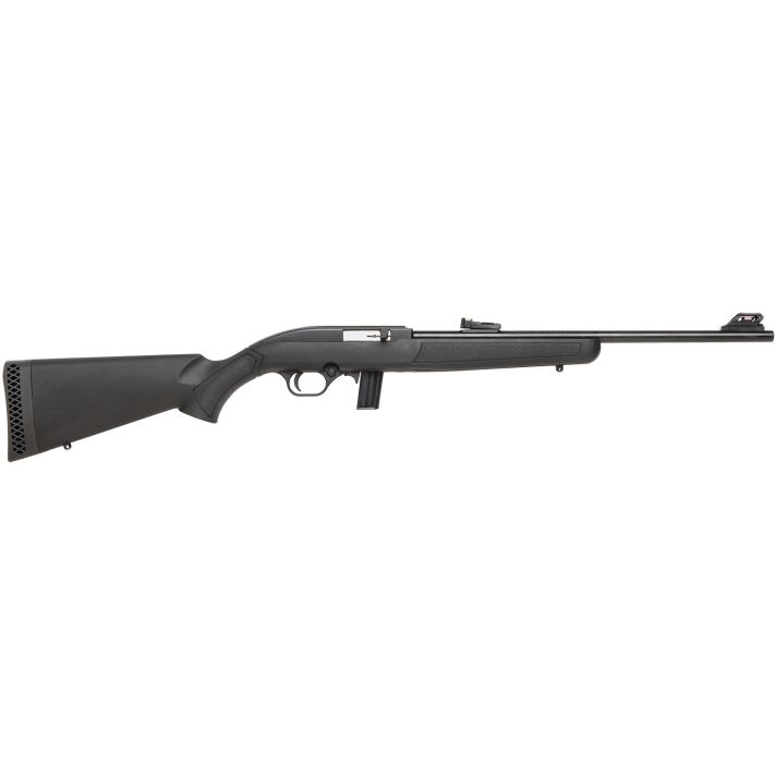Mossberg 37072 702 Plinkster Full Size 22 LR 10+1 18" Blued Steel Barrel, Blued 3/8" Dovetail Receiver, Black Fixed Synthetic Stock, Right Hand