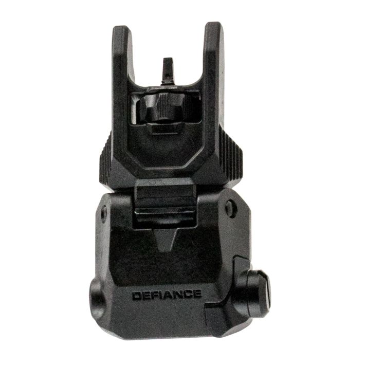 Kriss USA DAFSBL00 Defiance Front Flip-Up Black AR-15 Low Profile Steel
