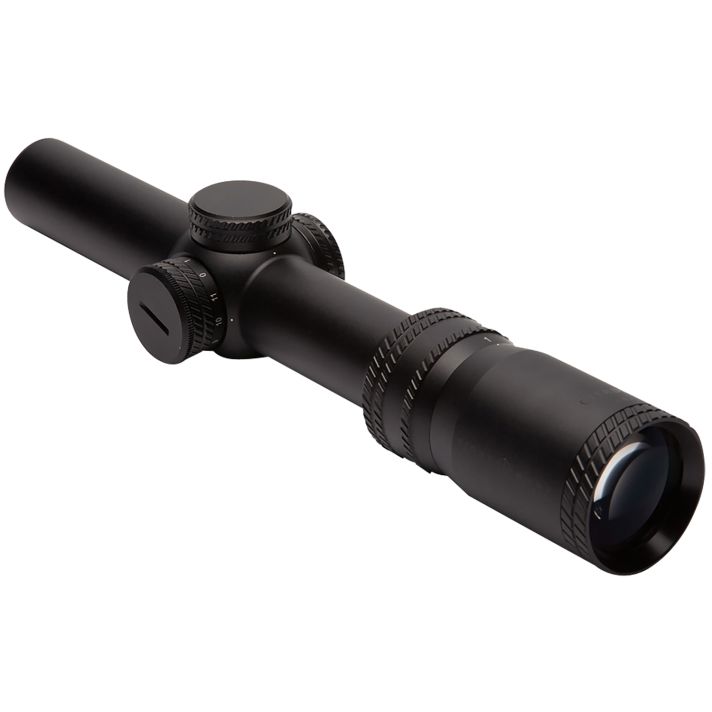 Sightmark SM13038CR1 CitadelMatte Black 1-6x 24mm 30mm Tube Illuminated Red CR1 Reticle