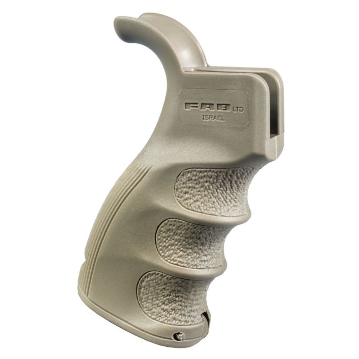 FAB Defense FXAG43T AG-43 Tactical Ergonomic Pistol Grip Pistol Grip for AR-15/ M16/ M4 Flat Dark Earth Polymer