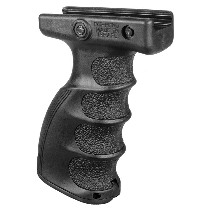 FAB Defense FXAG44SB AG-44S Quick Release Ergonomic Foregrip Compatible w/1913 Mil-STD Picatinny Rail Black Reinforced Polymer