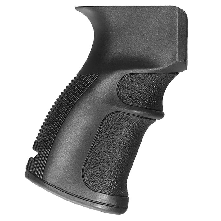 FAB Defense FXAG47B AG-47Ergonomic Pistol Grip Fits AK-47/74/ AKS-74U Krinkov/ ATI Galil Fiberglass Reinforced Black Polymer
