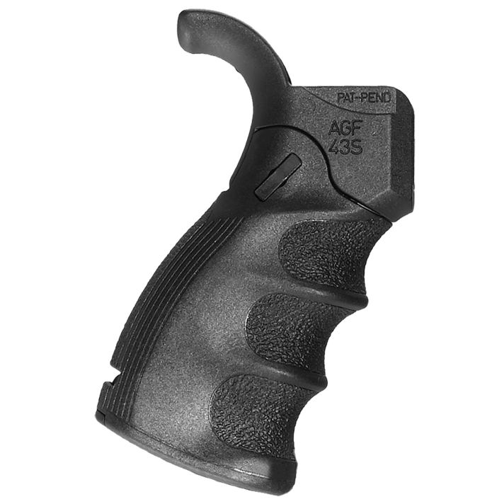 FAB Defense FXAGF43SB AGF-43S Tactical Folding Pistol Grip For AR-15/ M4/ M16 Black Polymer