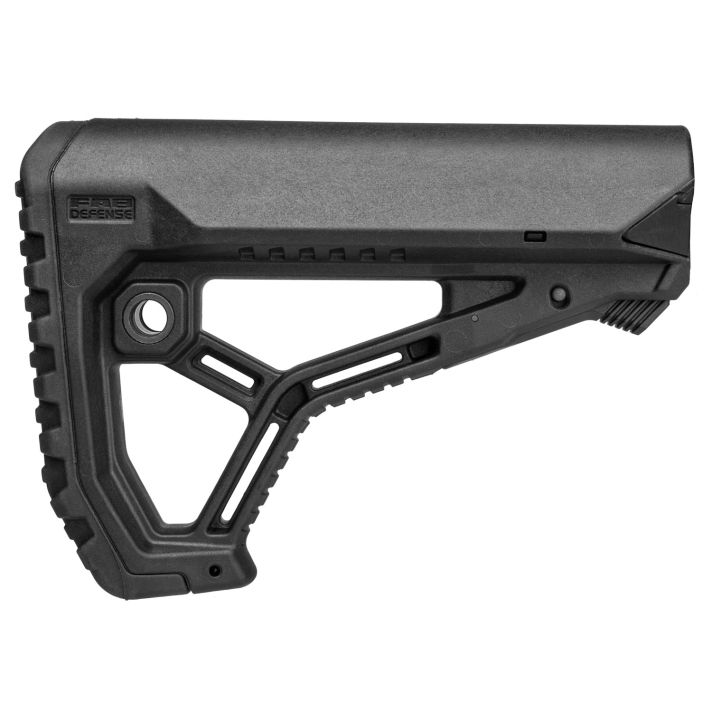 FAB Defense FXGLCOREB GL-CoreButtstock for AR-15/ M4 Black Fiberglass Reinforced Polymer