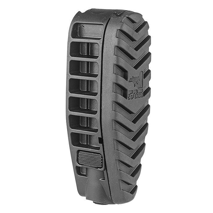 FAB Defense FXMBA MBA Mono-Pod Add-On for GL-Shock/ GL-Mag Buttstocks Black Polymer w/ Anodizes 6061 Aluminum