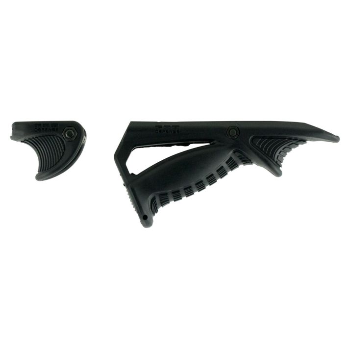 FAB Defense FXPTKCB PTK & VTS Combo Ergonomic Pointing Grip Angled w/Additional Storage Compartment Black Polymer