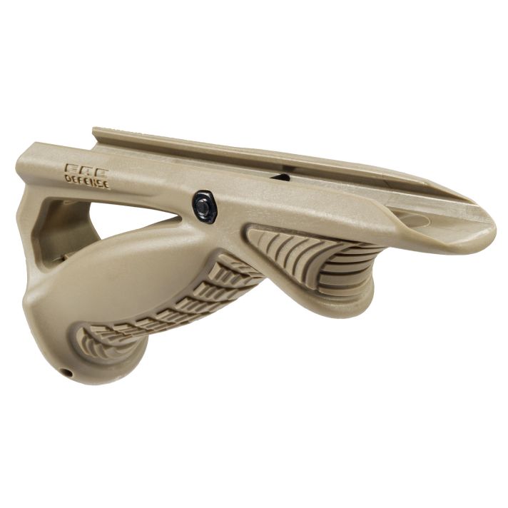 FAB Defense FXPTKT PTK Ergonomic Pointing Grip Angled w/Additional Storage Compartment Flat Dark Earth Polymer