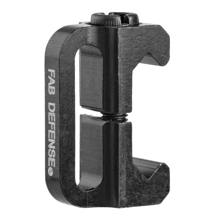 FAB Defense FXSLA SLA Sling Picatinny Attachment Accepts Slings Up To 1" Black Anodized CNC Machined 6061 Aluminum